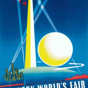 New York World's Fair 1939 - The World of Tomorrow Poster